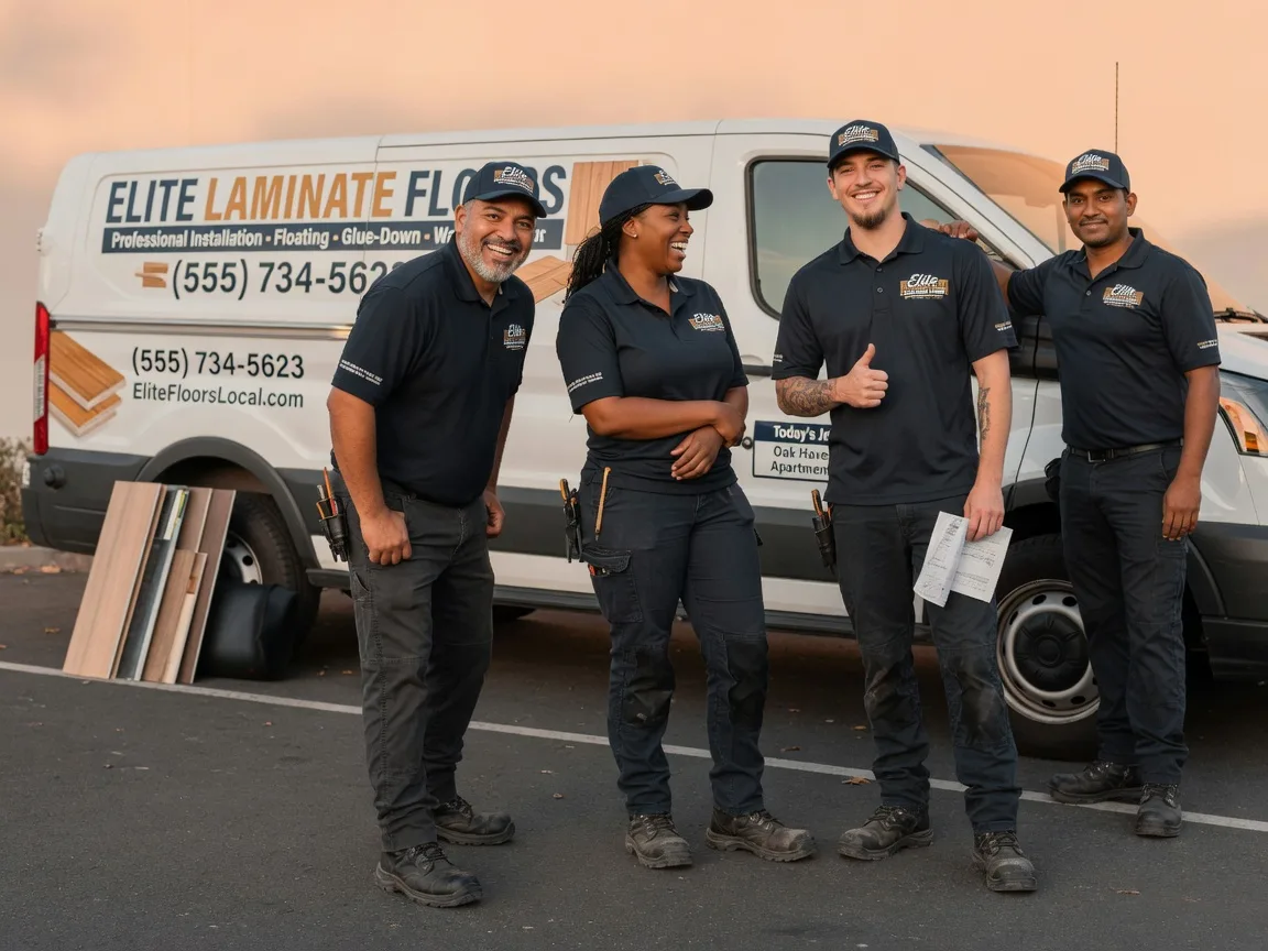 Laminate flooring installation company in New Hartford, IA